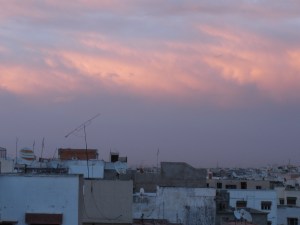 gorgeous sunset I snapped from my bedroom window!