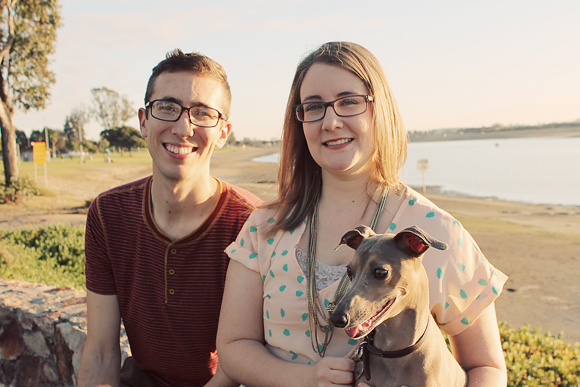 Merry Christmas from Staci, Doug, and Mosey