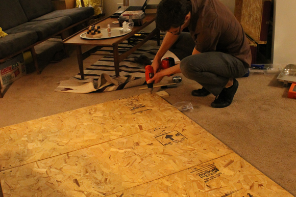 headboard in progress