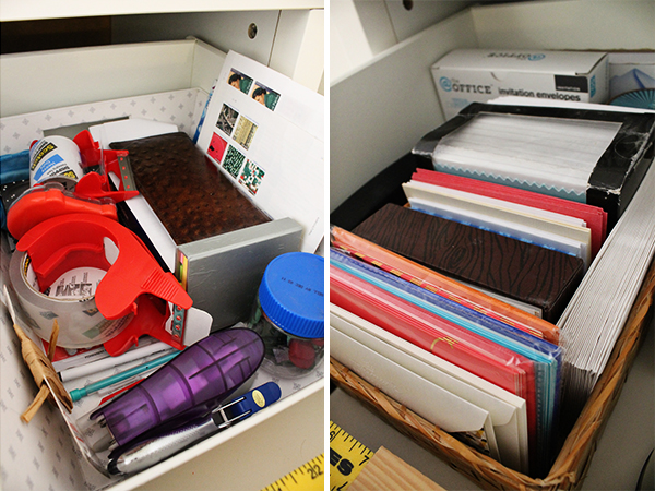 Office drawer organization