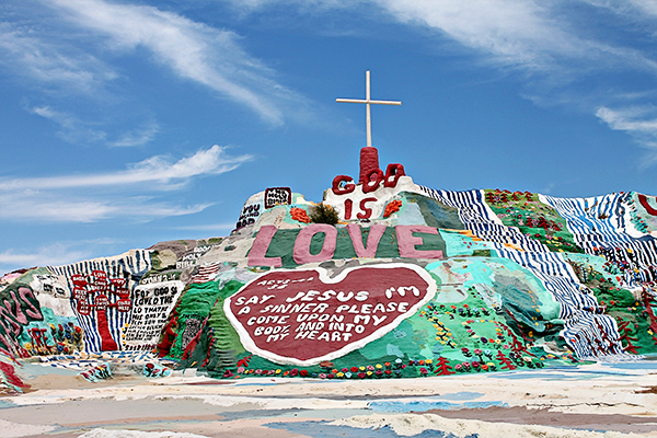 Salvation Mountain, Outside Niland, CA