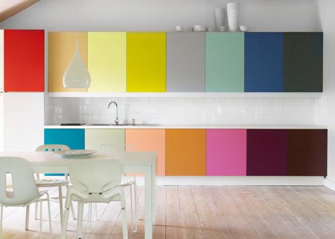 Color Cabinets - Photo by Magnus Anesund